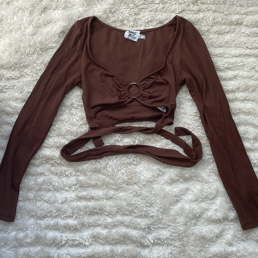 Princess Polly Corey Long Sleeve Top